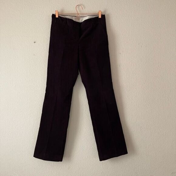 J crew purple corduroy bootcut pants - Picture 1 of 8